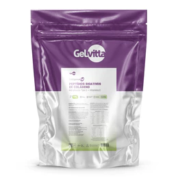 Colágeno Verisol Hidrolisado Tipo 1 Com Vitamina C Gelvitta Anti Rugas Suplementos 1 Kg