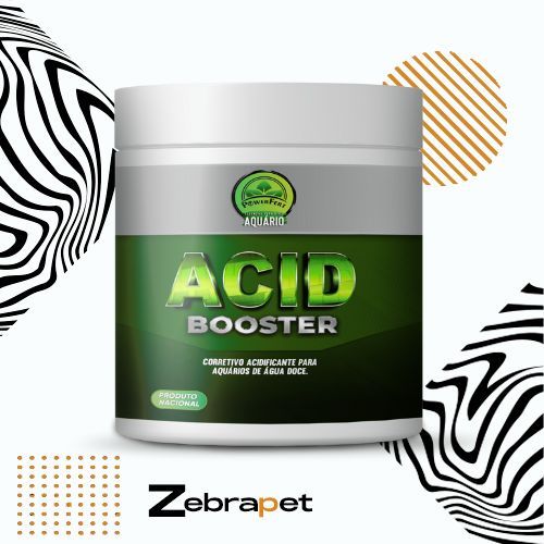 Powerfert Acid Booster - Tamponador ácido para aquários de água doce e marinho, reduz os níveis de pH e KH