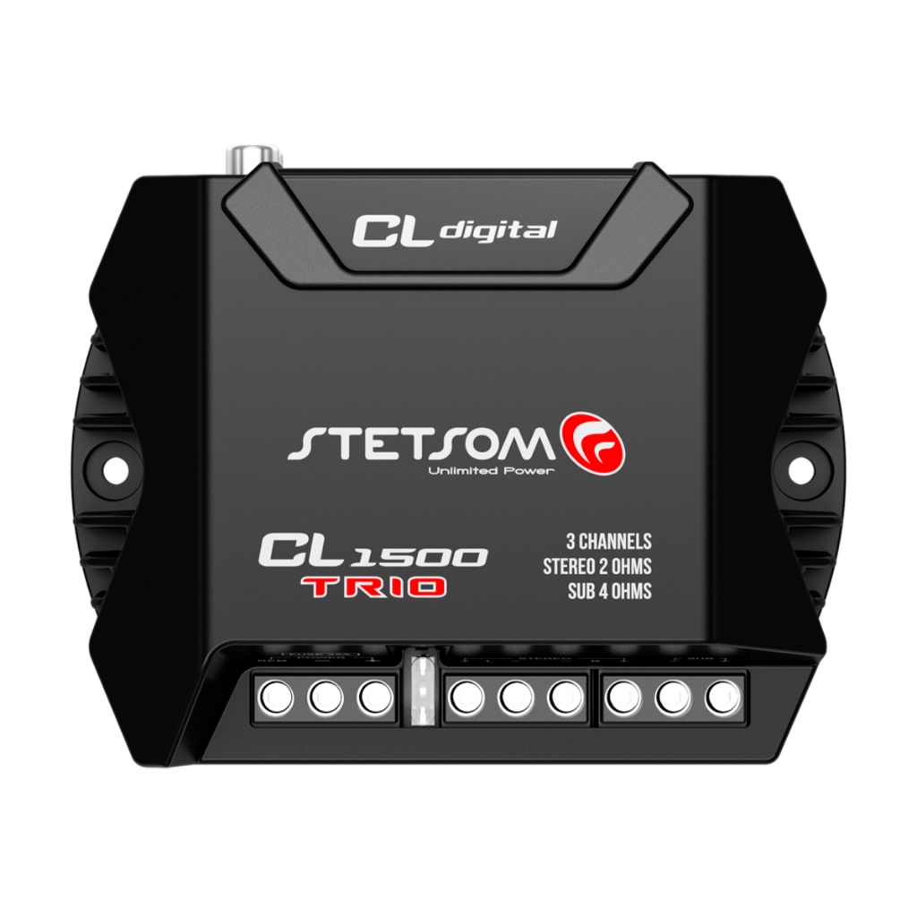 Modulo Stetsom Amplificador Cl1500 Trio 2 Ohms 3 Canais 400w - Spare Parts and Accessories for Vehicles