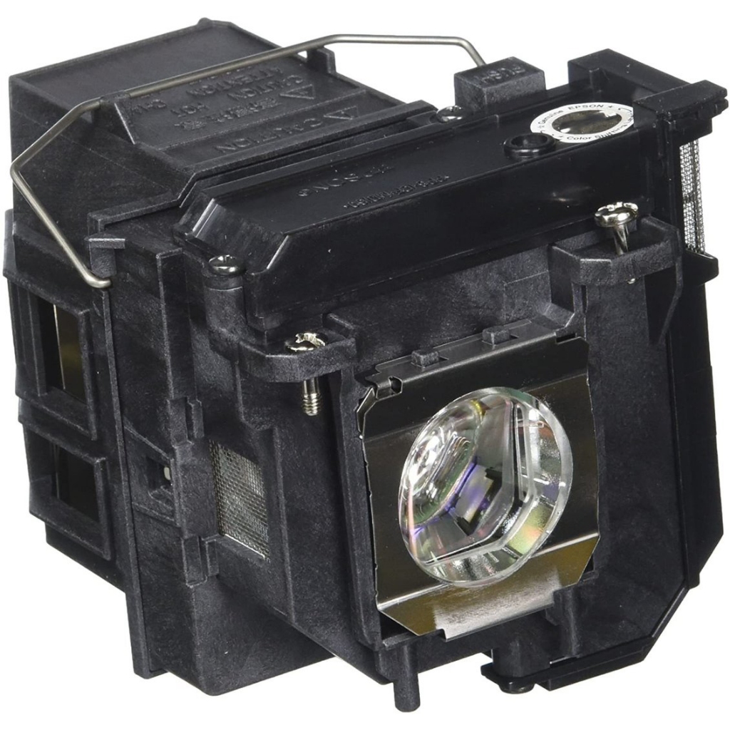 Lâmpada Elplp90 Compatível com Projetor Epson Eb-670 Eb-675 Eb-680  Base cerâmica completa COM Case