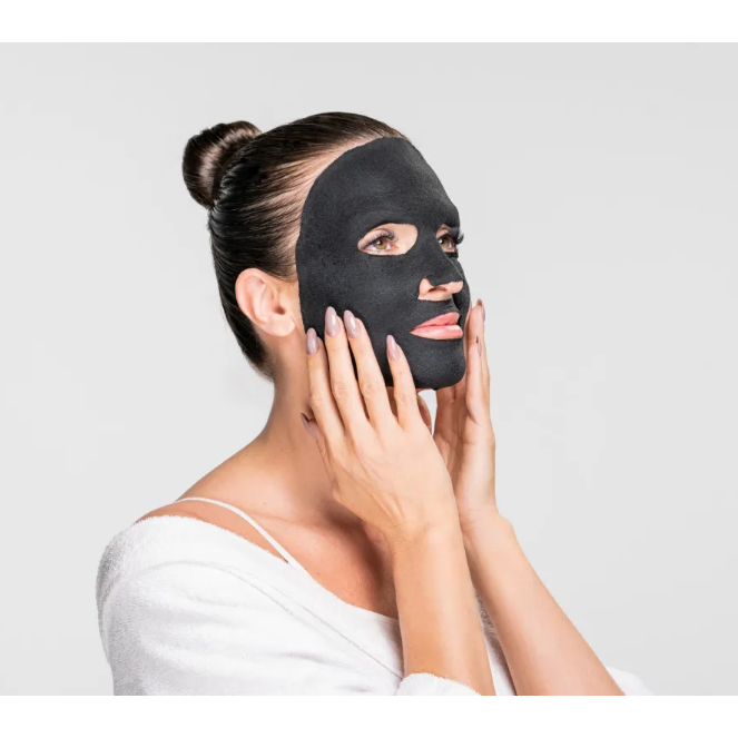 Máscara Facial Skincare GRAFENO em Tecido Anti Aging Mood Care tecnologia exclusiva