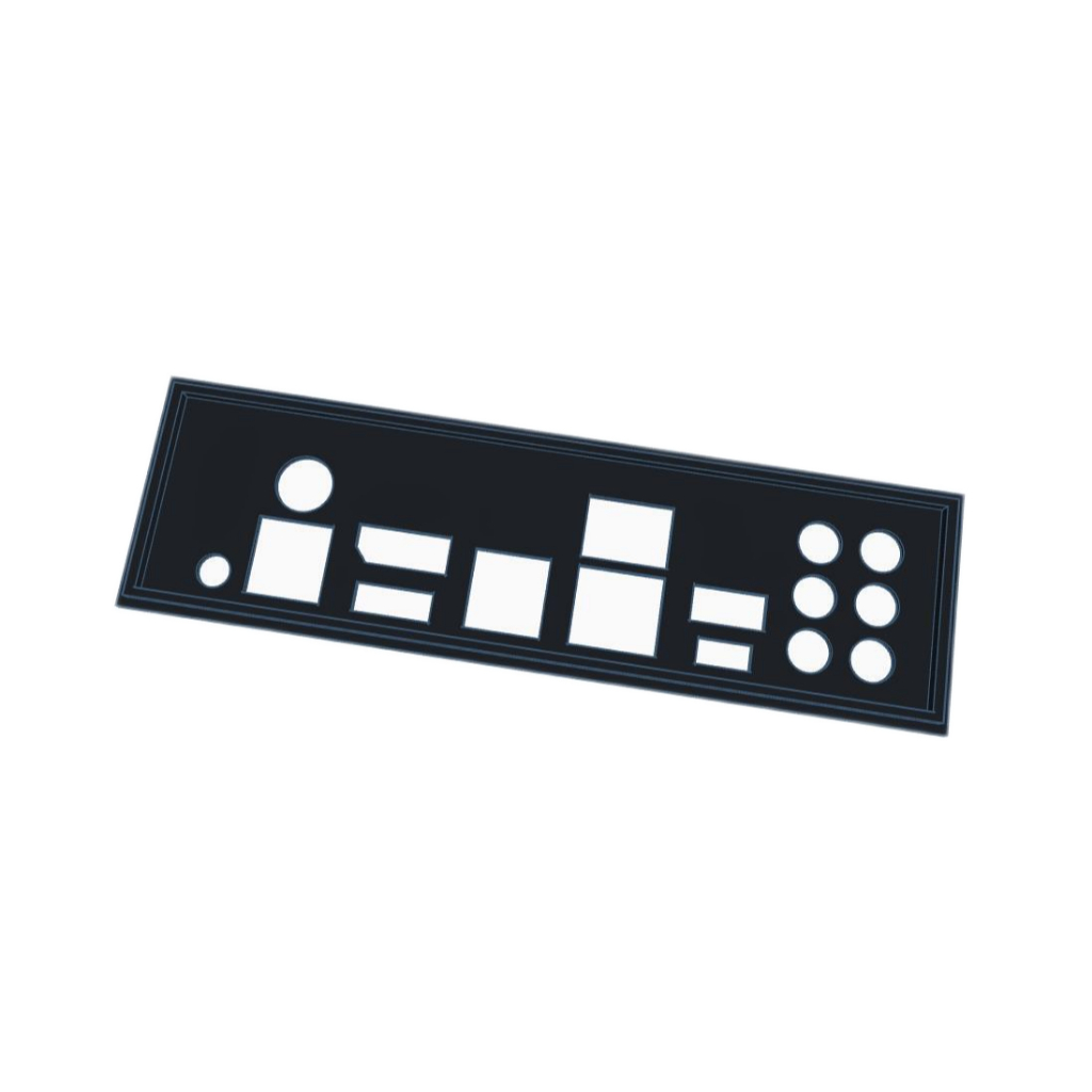 Espelho Backplate Placa Mãe Msi B550-a Pro - Frete Grátis com cupom