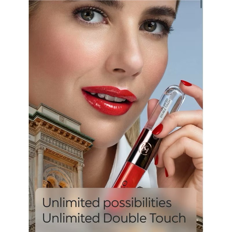 Kiko Milano - Batom liquido duplo longa duração unlimited duble touch ORIGINIAL 6ml - prox vencimento