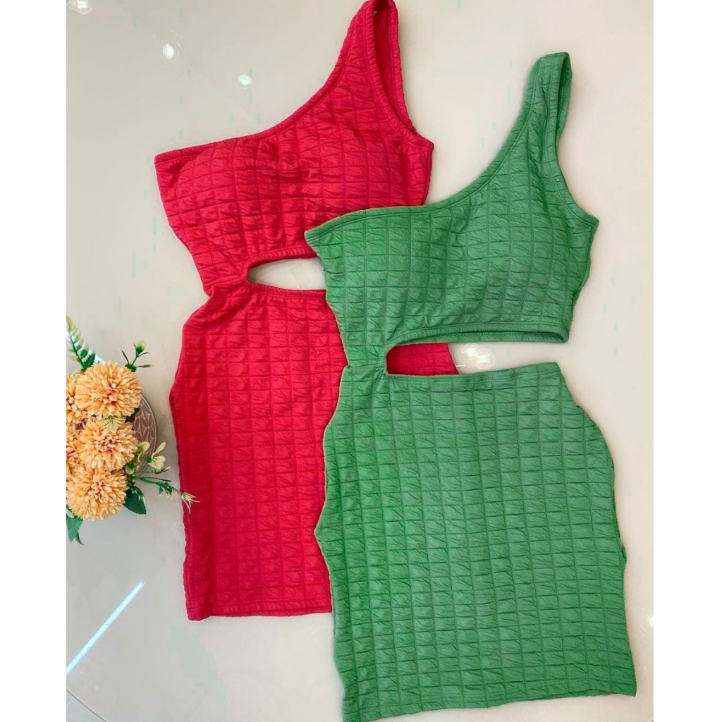 Vestido Manga Mula Manca Com Abertura E Fenda Moda Gringa em Oferta na Shopee