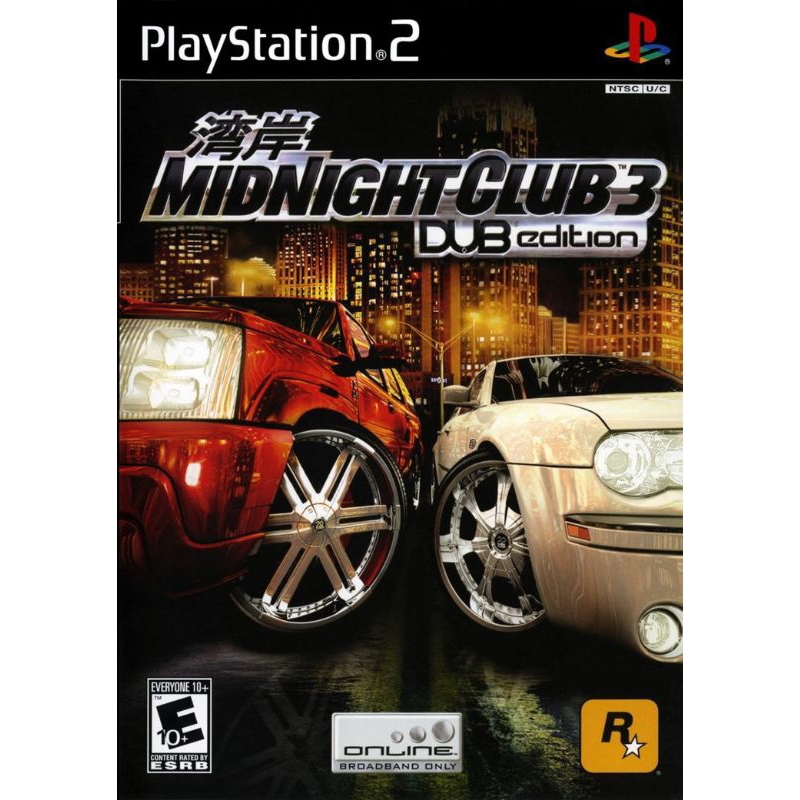 Midnight Club 3 – DUB Edition Remix Plastation 2 Play2