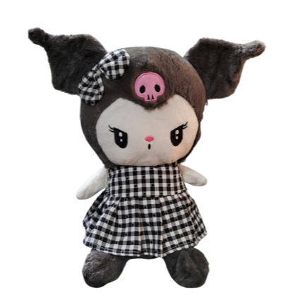 Bolsa Mochila Kuromi Melody Hello Kitty Bolsa De Pelúcia Escolar Presente