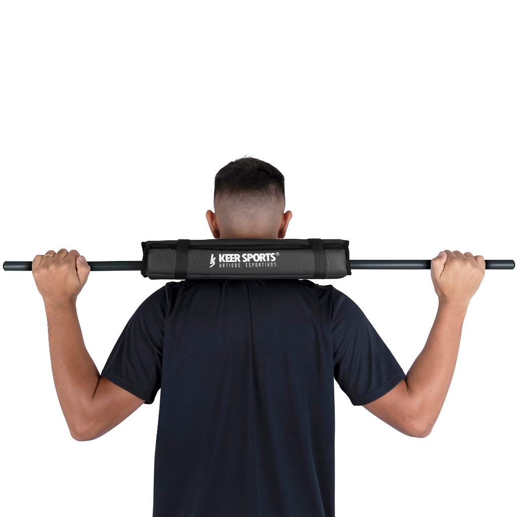 Protetor de barras Profissional p/ Ombro e Elevação Pelvica em Oferta na Shopee