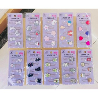 Clips MDF Decorado Kawaii Kit 5 Clipes Fofos Decorados em Oferta na Shopee