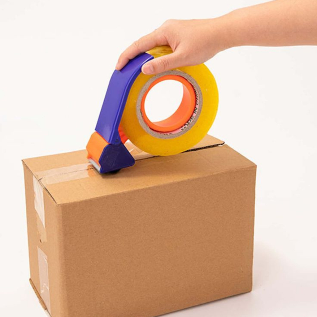 Aplicador De Fita Durex de 50m 100m 200m 300m 500m| Suporte Para Fita Adesiva de 50mm de Largura