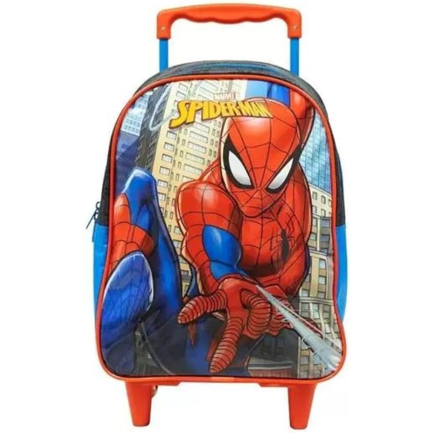 Mochila Com Rodinhas 16 Spider Man X1 10660 - Xeryus