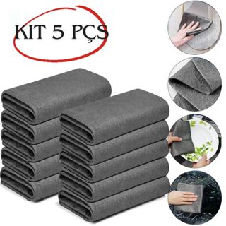 Pano De Limpeza Mágico De Fibra Mágica Espessada em Oferta na Shopee