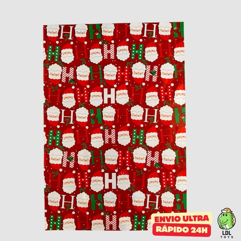 Papel de Presente + Laço Embalagem de Presente em Oferta na Shopee