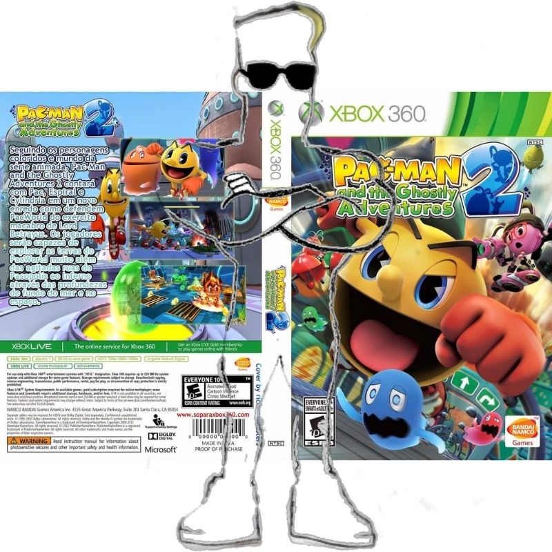 jogo Pac Man Xbox360 Desbloqueado LTU 3.0