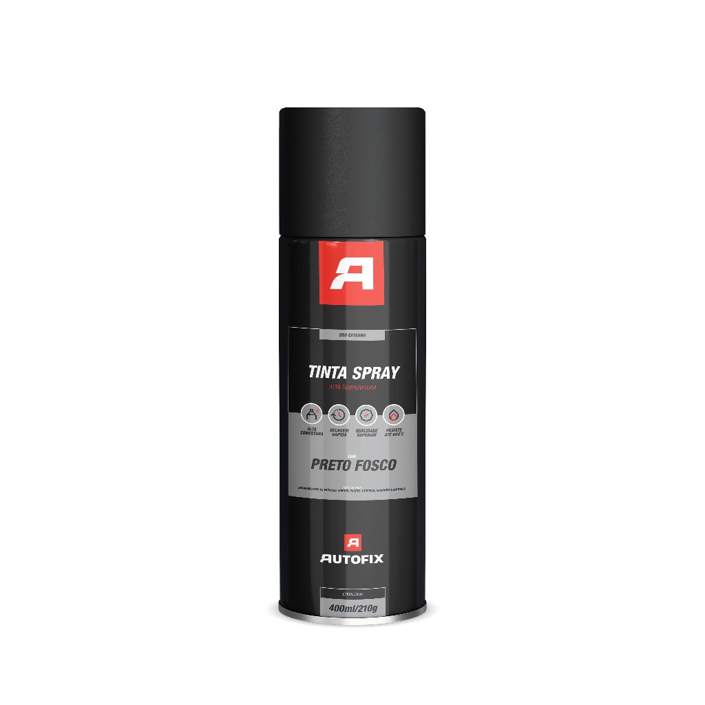 Tinta Spray Uso Geral 400ml Autofix 400ml 210g Uso Geral e Alta Temperatura — R$ 23,00 em Shopee