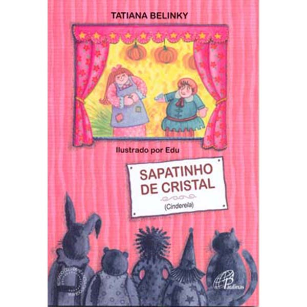 Livro Sapatinho de cristal Cinderela, de Perrault, contada pelo papai de Lenita - Infantojuvenil