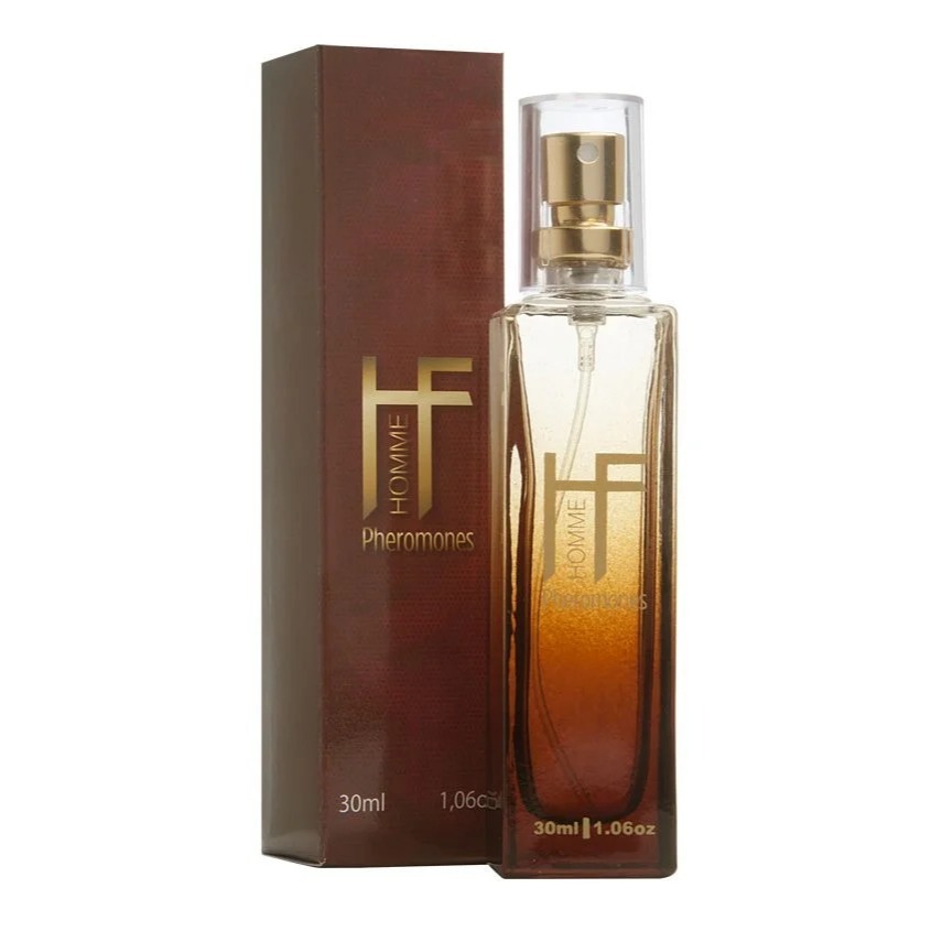 Perfume Deo Colônia Feromônio Masculino HF Homme 30ml - Hot Flowers