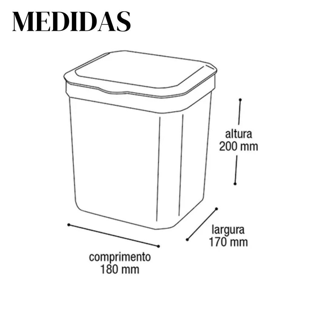 Kit 2 Lixeiras Cesto Cozinha Banheiro Escritório Rattan 5 Litros Com Tampa