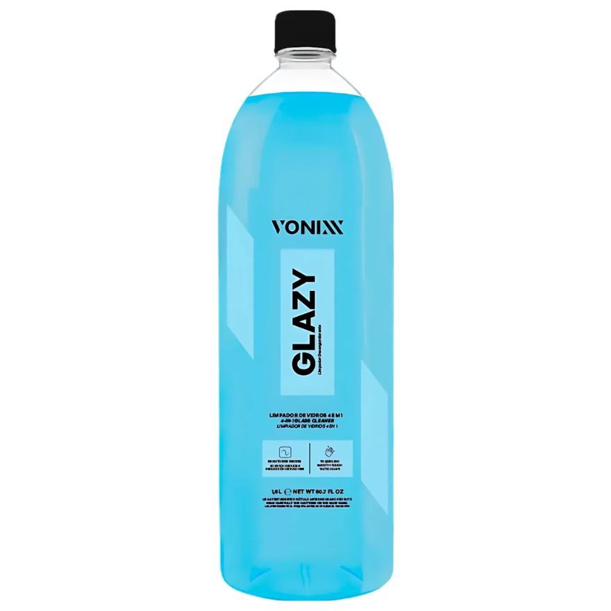 GLAZY VONIXX LIMPA VIDROS 4 EM 1 REDUTOR DE RISCOS 1.5 LITROS