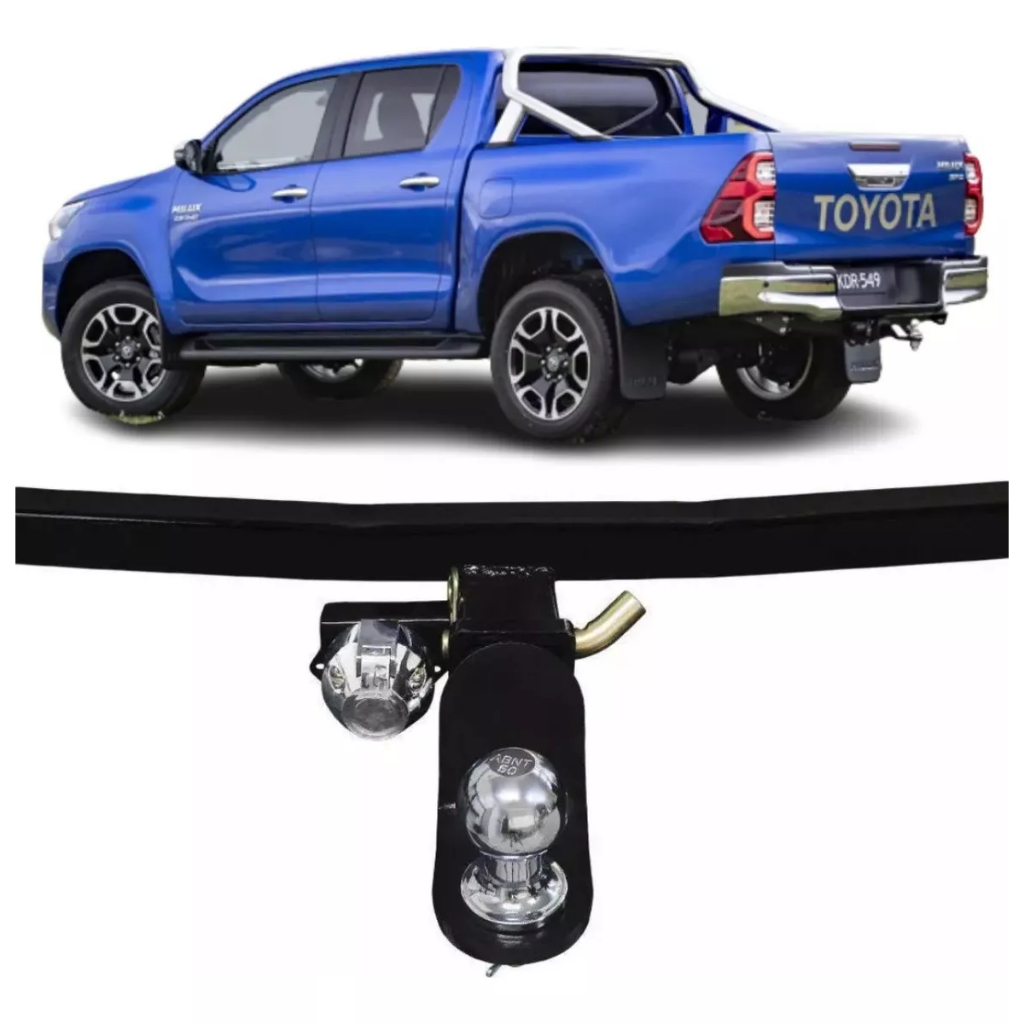 Engate Removivel Toyota Hilux 2005 A 2024 1500kg + Rabicho em Oferta na Shopee