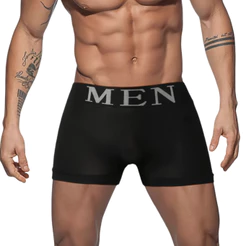 Z&D Lingerie Kit 5 peças Cueca Boxer Adulto Sem Costura MEN Microfibra