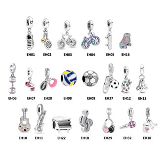 Berloques ESPORTES E HOBBIES em Prata 925 em Oferta na Shopee