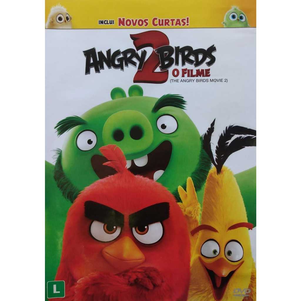 Angry Birds O Filme 2 Dvd Rovio Animação