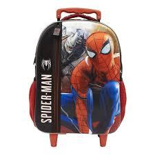 Mochila com Rodinhas 14 Spider Man 3D S 10701 - Xeryus