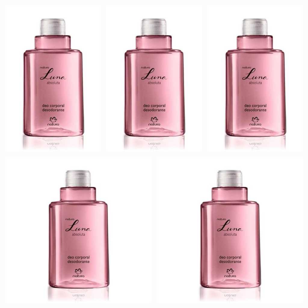 Kit 5 unidades Refil Desodorante Corporal Luna absoluta 100ml em Oferta na Shopee