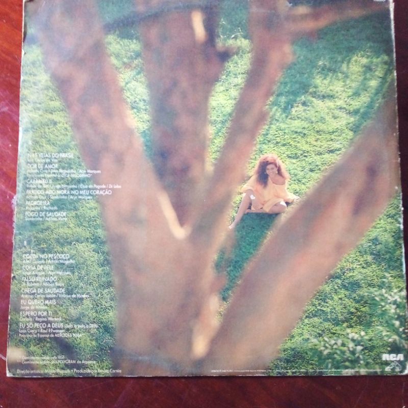 Disco Vinil Beth Carvalho com encarte