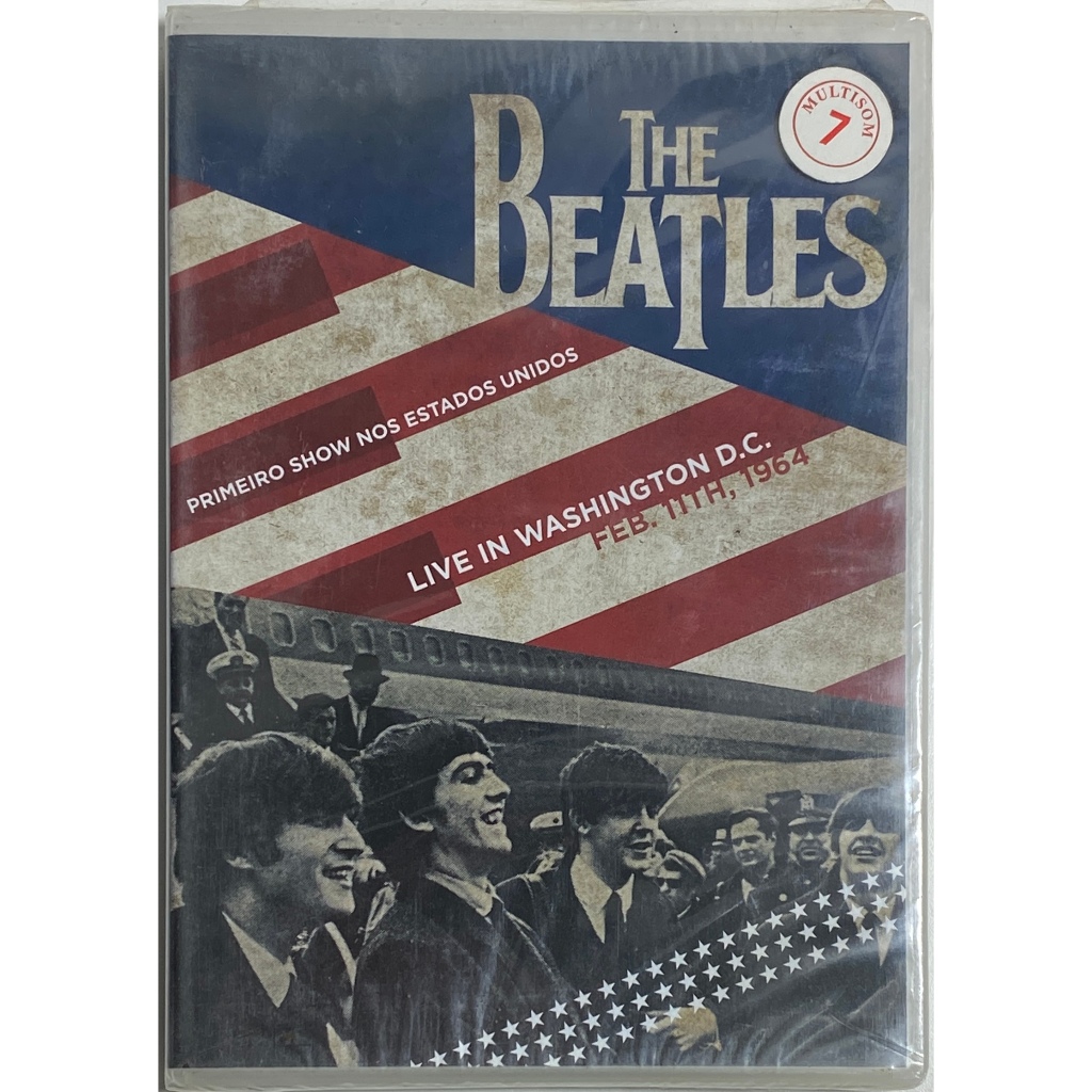 The Beatles - Live In Washington D.C. Feb. 11th, 1964 - DVD Lacrado Original