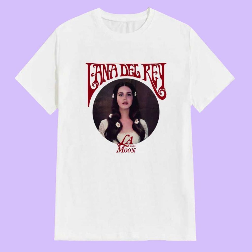 Camiseta Lana Del Rey | LA To The Moon [tradicional e plus size]