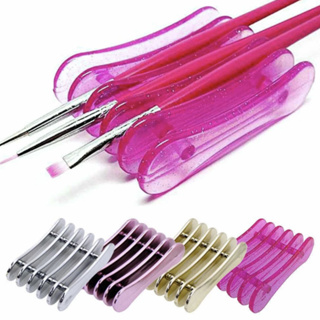 Porta Pincel Grade Para Unhas E Maquiagem Suporte De Pinceis em Oferta na Shopee