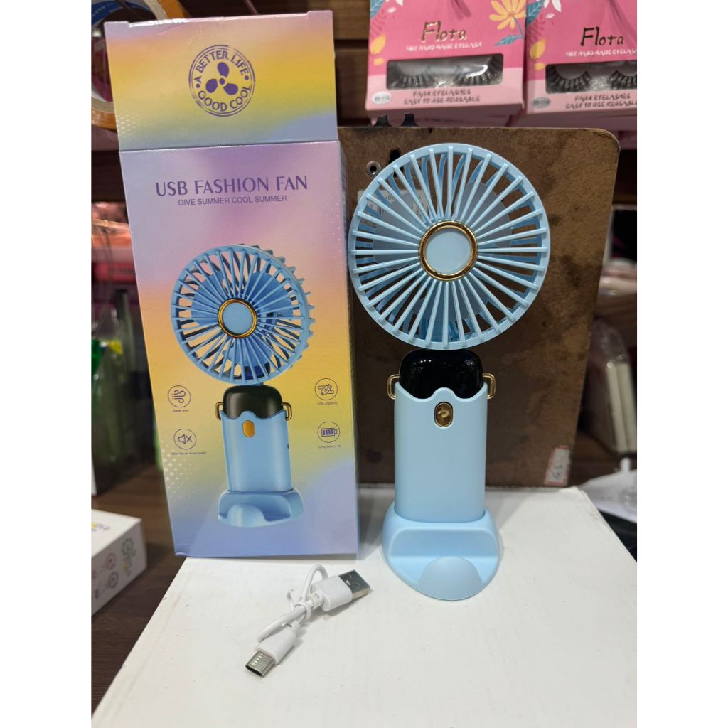 Ventilador Portátil Suporte de Celular mini ventilador, leve na Bolsa ventilador recarregável usb