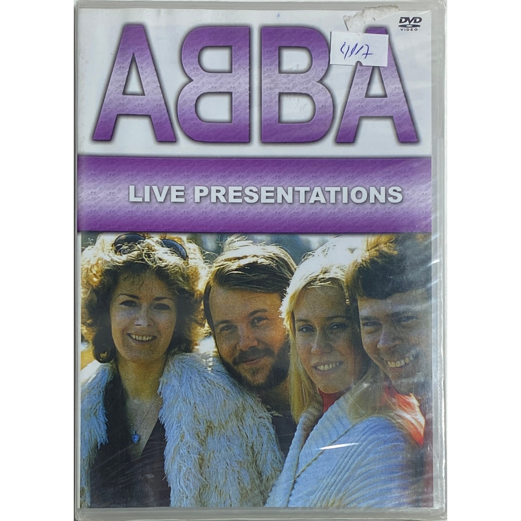 ABBA - Live Presentations - DVD Lacrado Original