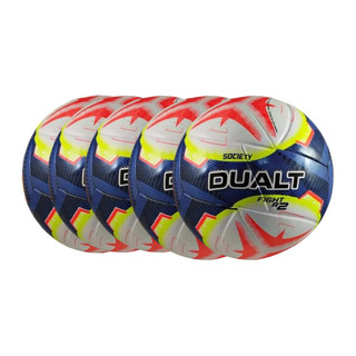 Kit 5 Bolas Futebol Society Fight R2 Lançamento 2024 Dualt