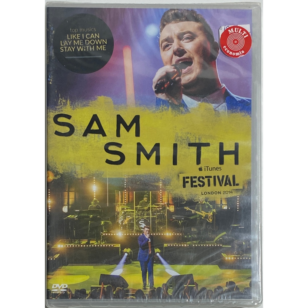 Sam Smith - Live at Festival London 2014 - DVD Lacrado Original