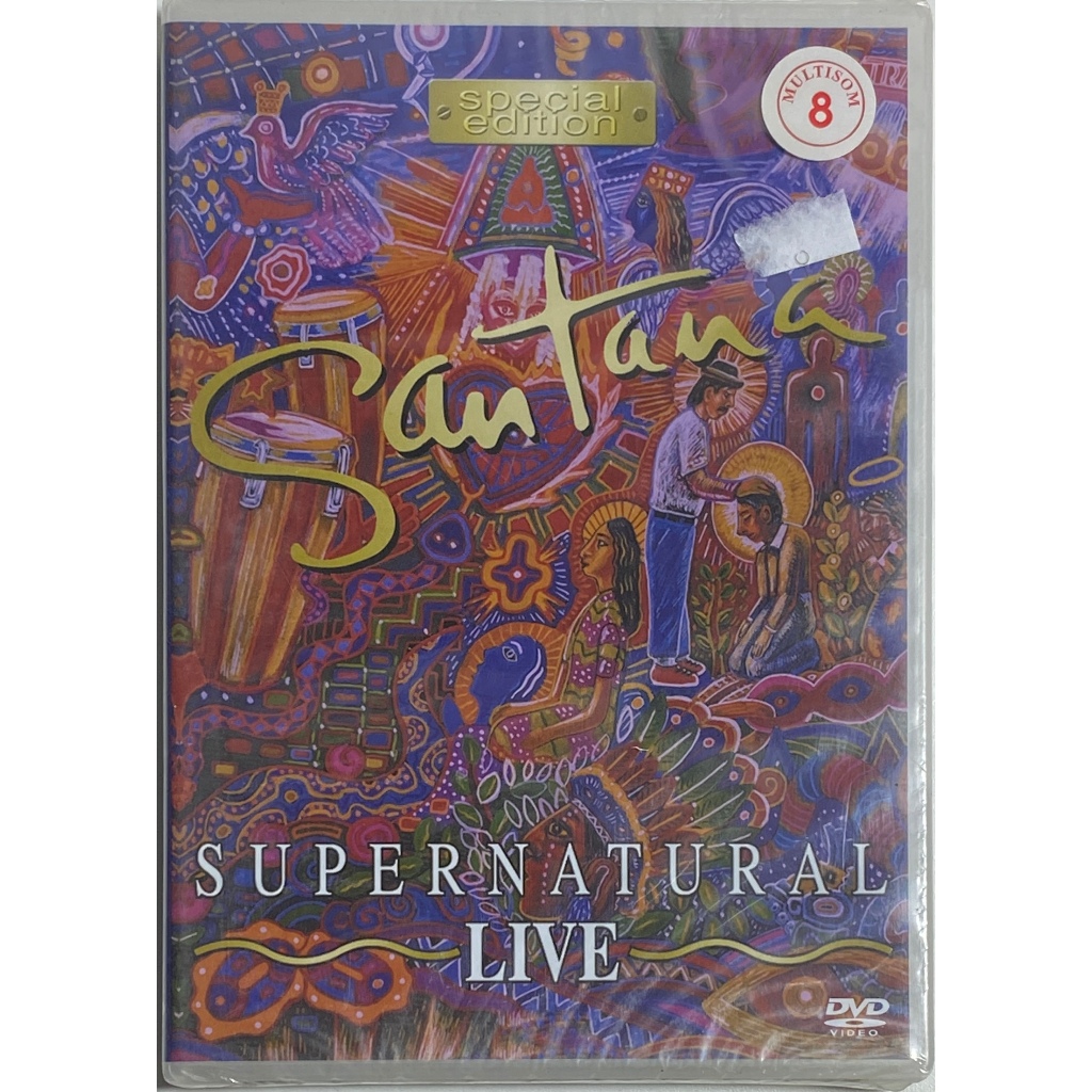 Santana - Supernatural Live - DVD Original
