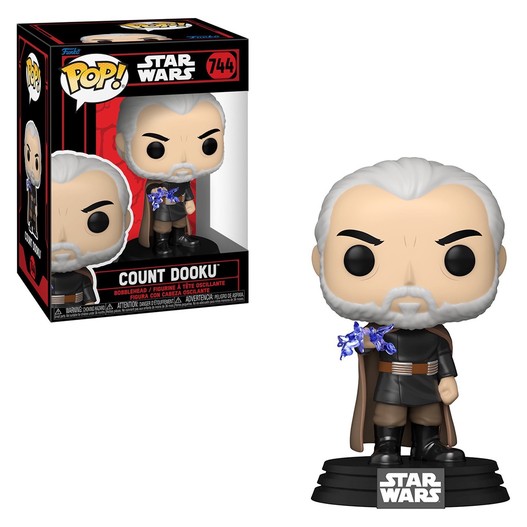 FUNKO POP STAR WARS DARKSIDE - COUNT DOOKU 744