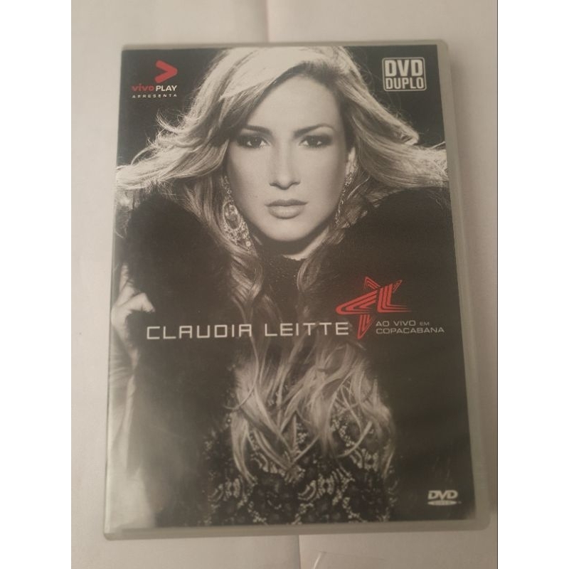 Dvd duplo original-Claudia Leitte ao vivo em Copacabana/35 reais