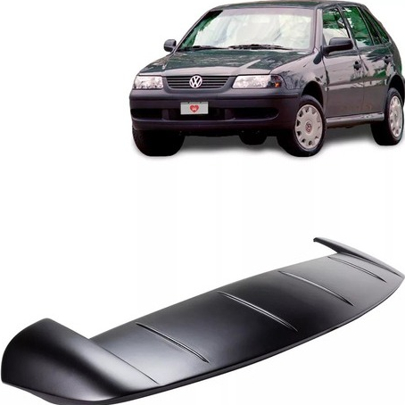 Aerofólio Gol G4 - Ano: 05 06 07 08 09 08 09 10 11 12 13 - Esportivo - Não Perfura o Seu Carro