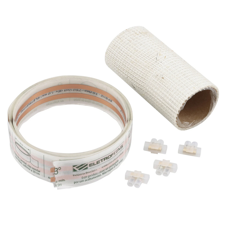 Kit Eletrofita 2 pistas 10A - 6 metros + 16 conectores