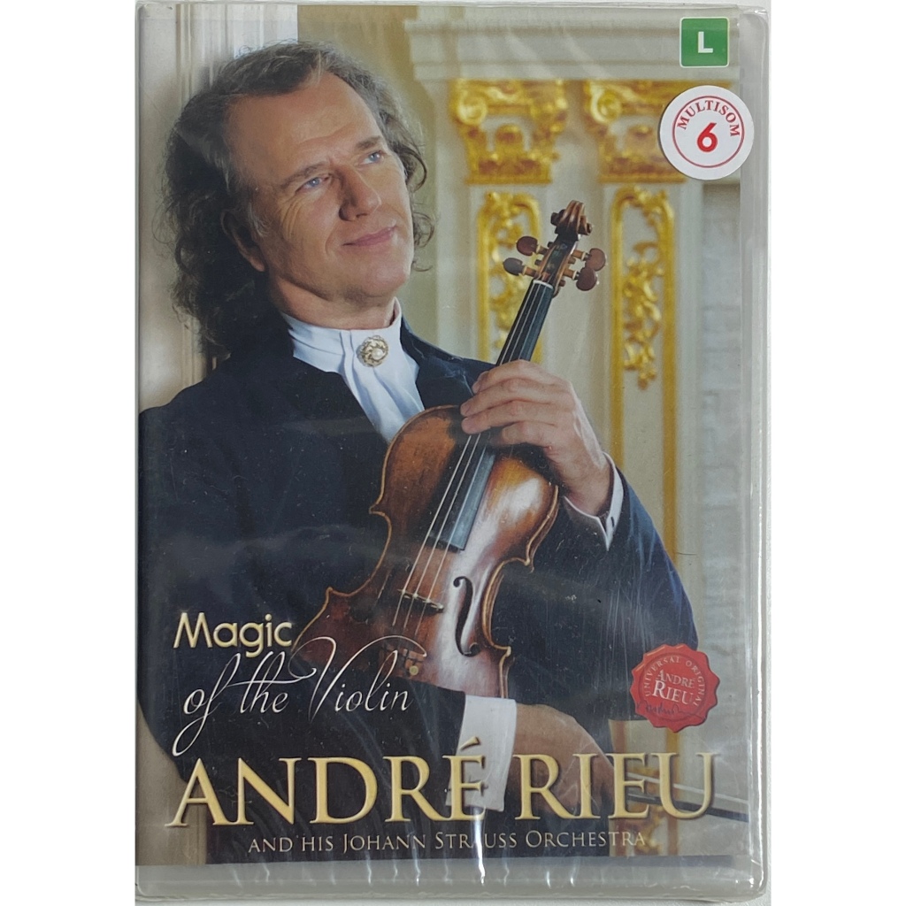 DVD - André Rieu – Magic of the Violin - Lacrado Original