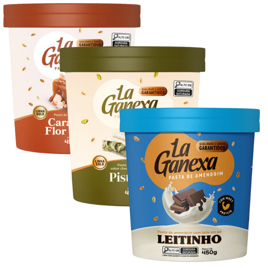 Pasta de amendoim 450G - La Ganexa