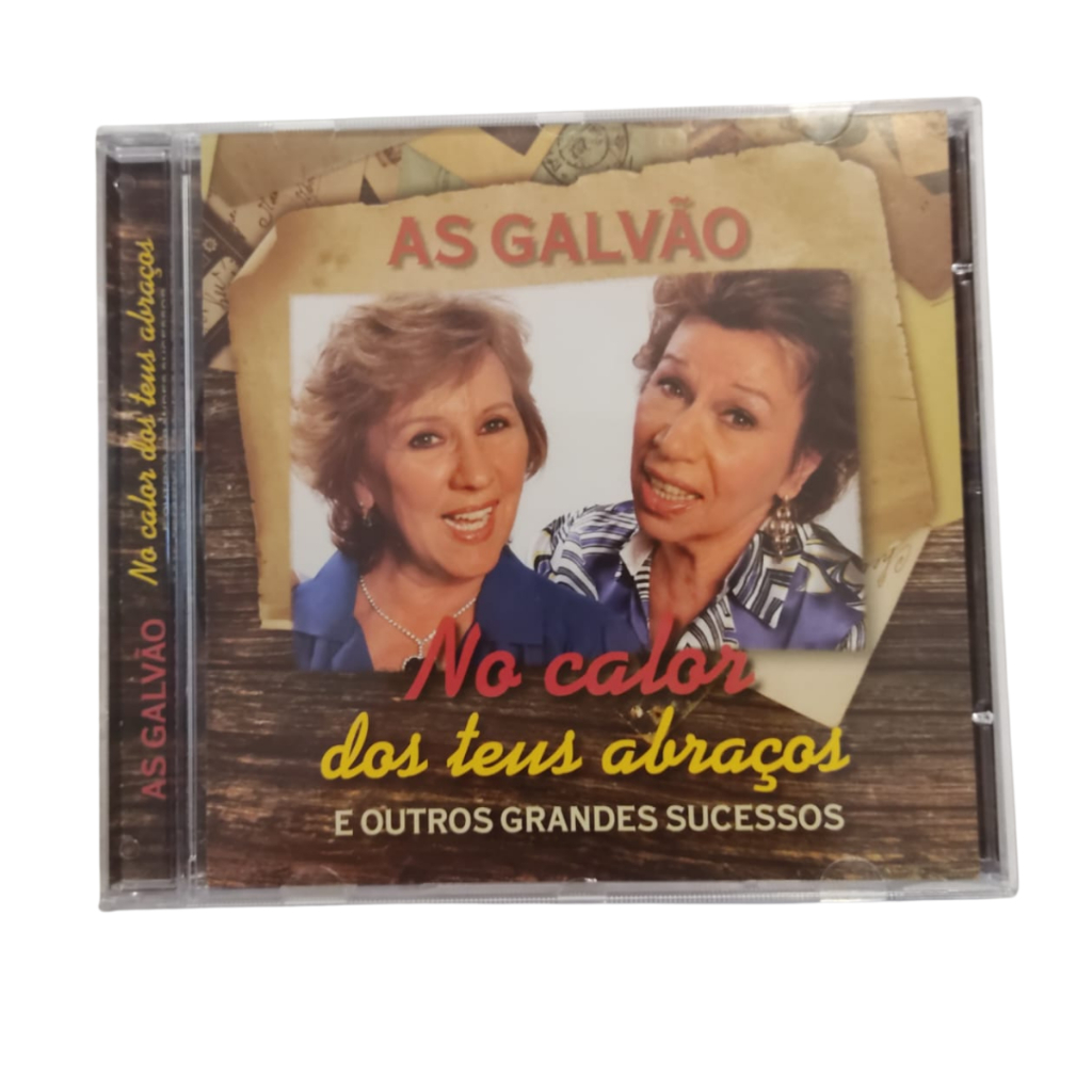 CD Sertanejo As Galvão Sucesso No Calor Dos Teus Abraços