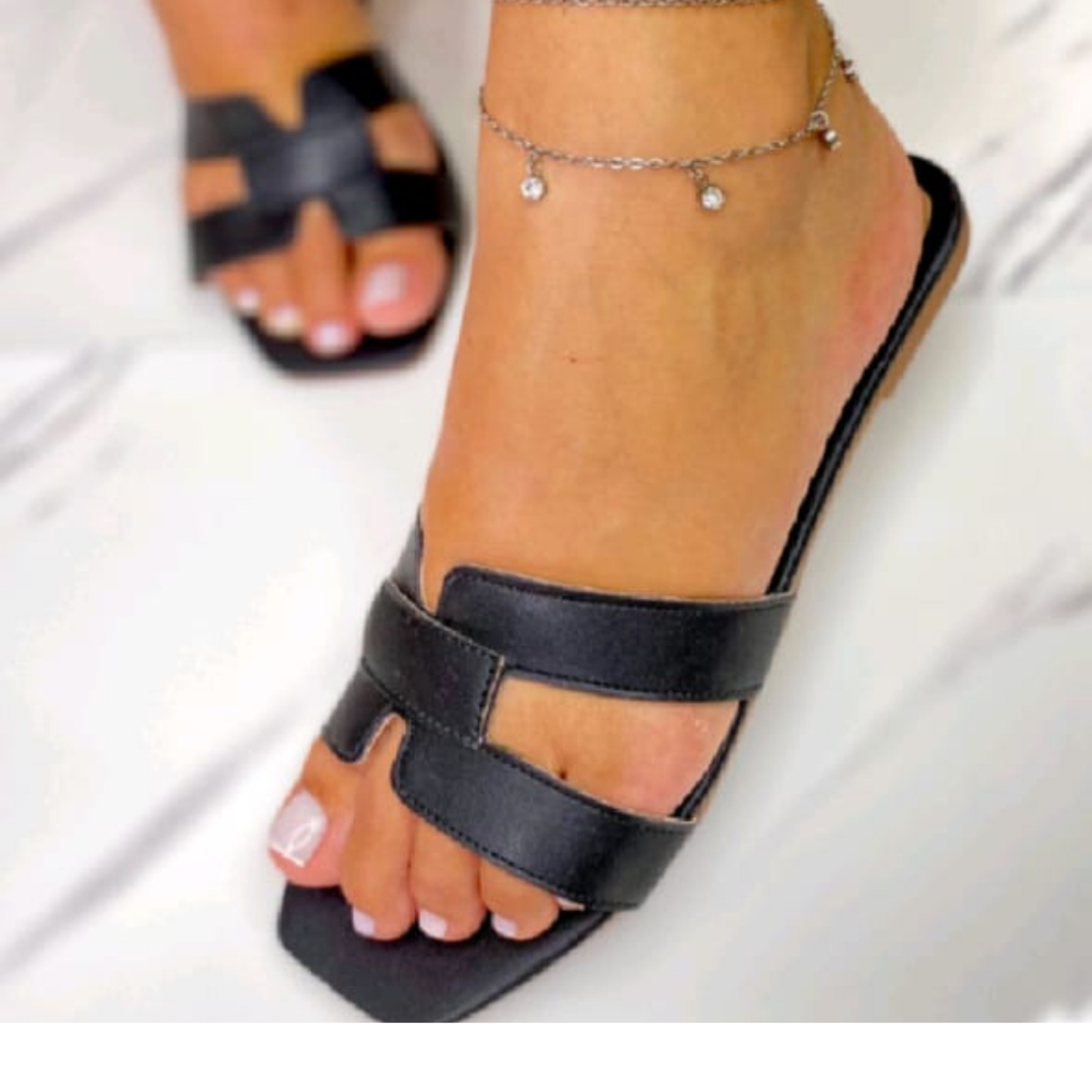Rasteira Chinelo Modelo H Moda Leve e Confortável