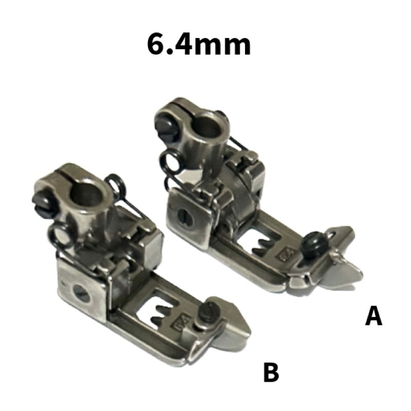 Calcador Metal 6,4 mm Com Guia Móvel Para Máquina Galoneira Fechada Industrial