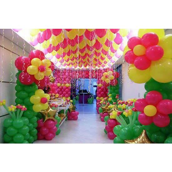 Detalhes do Bexiga De Aniversario Balão de Festa N9 50un Diversas Cores
