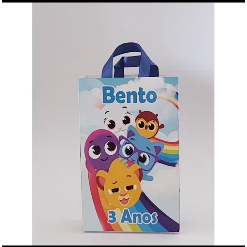 Lembrancinhas sacolinhas personalizadas BOLOFOFOS.