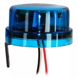 Sensor Relê Fotocélula Fio Com Base Bivolt 1000w 127v E 220v