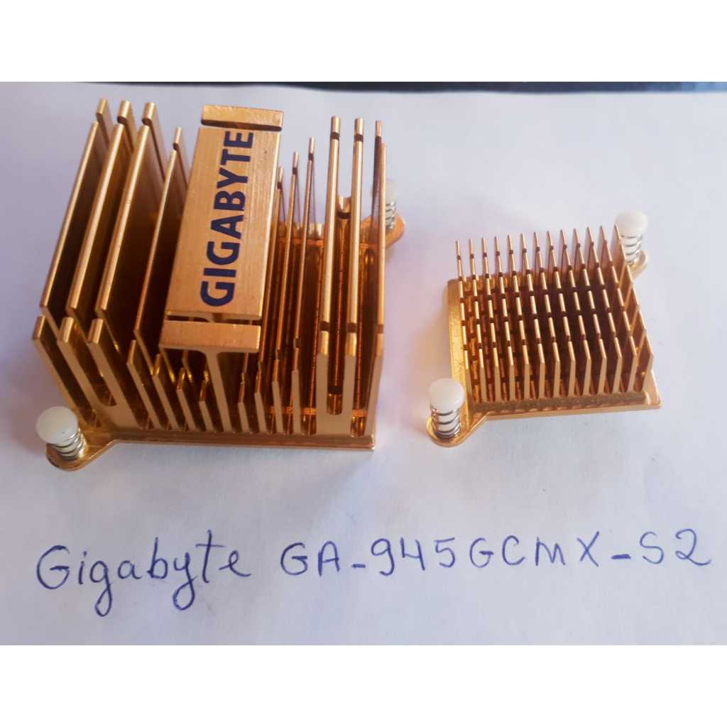 Dessipadores Ponte Norte e Sul da Placa Mãe Gigabyte GA-945GCMX-S2
